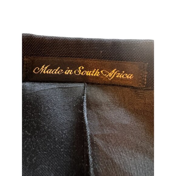 Vintage Wimbledon Of England Mens Navy Blazer 46R Wool Blend Suit Jacket Classic - Picture 5 of 11